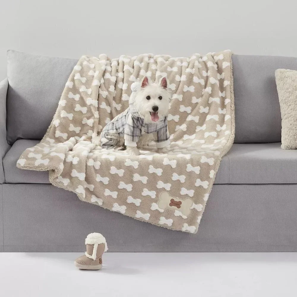 Koolaburra by UGG Plush Pink Purple Sherpa Boot Pet Toy - Picture 4 of 4